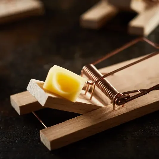 Mechanische Schlagfalle für die Rattenbekämpfung